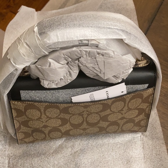 Coach Pepper Satchel In Signature Canvas - Picture 6 of 8